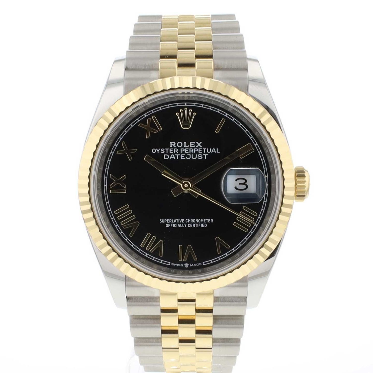 Rolex Datejust 36 126233 (2026) - 36 mm Gold/Steel case (1/6)