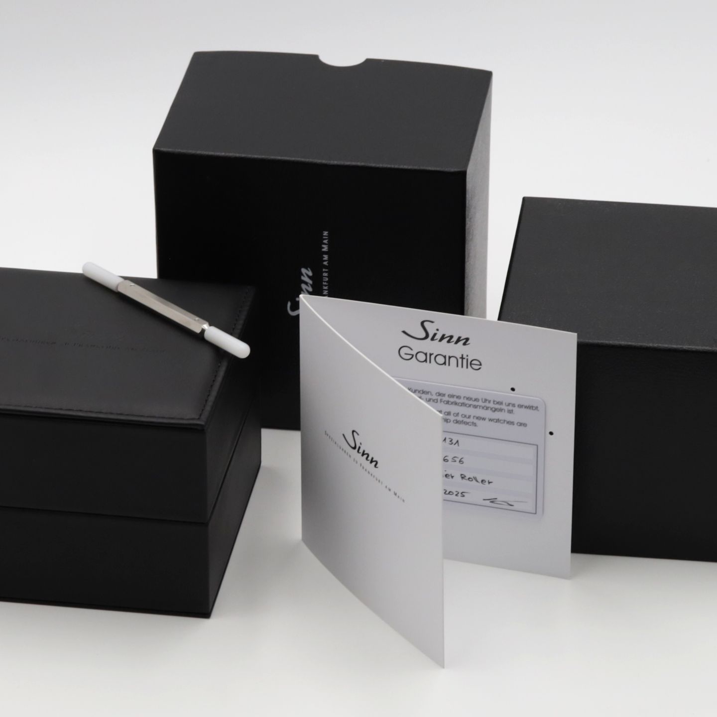 Sinn 104 104.0131 (Onbekend (willekeurig serienummer)) - Groen wijzerplaat 41mm Staal (8/8)