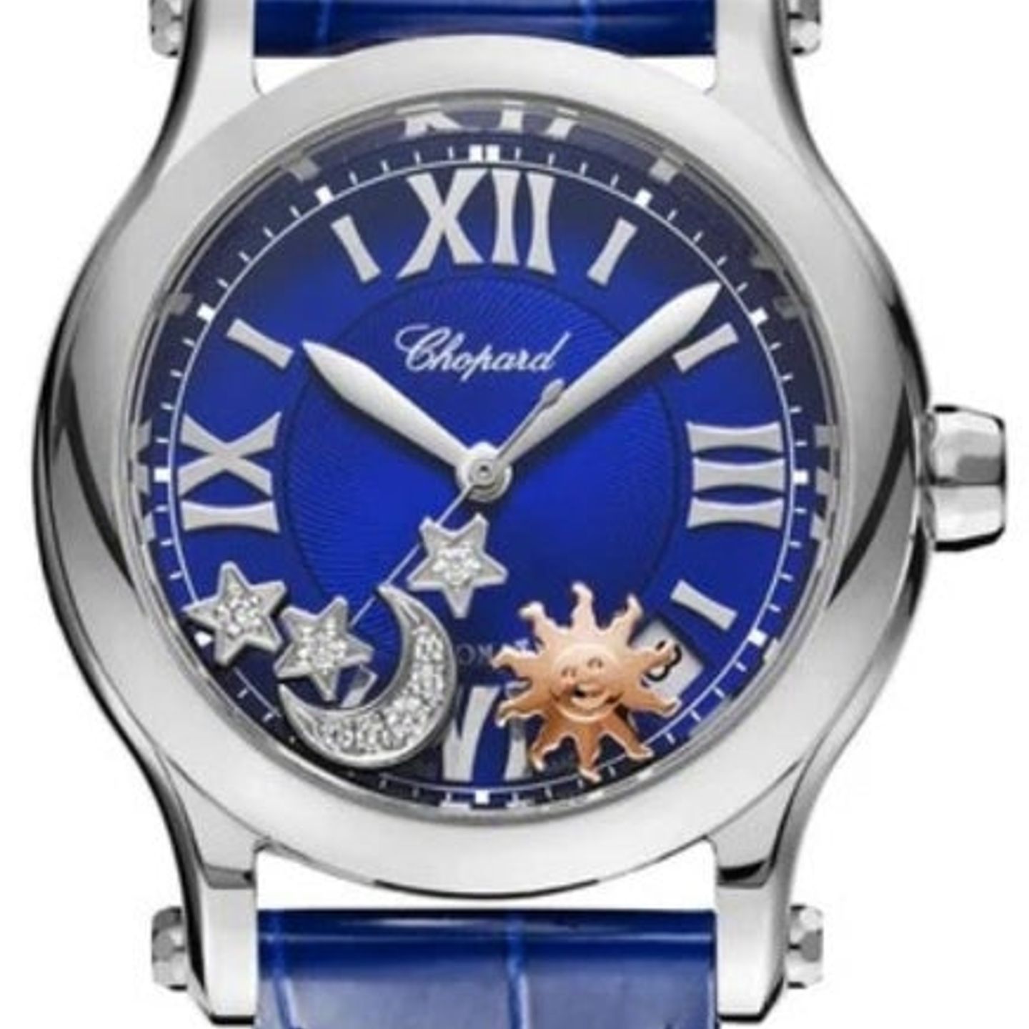 Chopard Happy Sport 278559-3011 (2026) - Blue dial 36 mm Steel case (1/1)