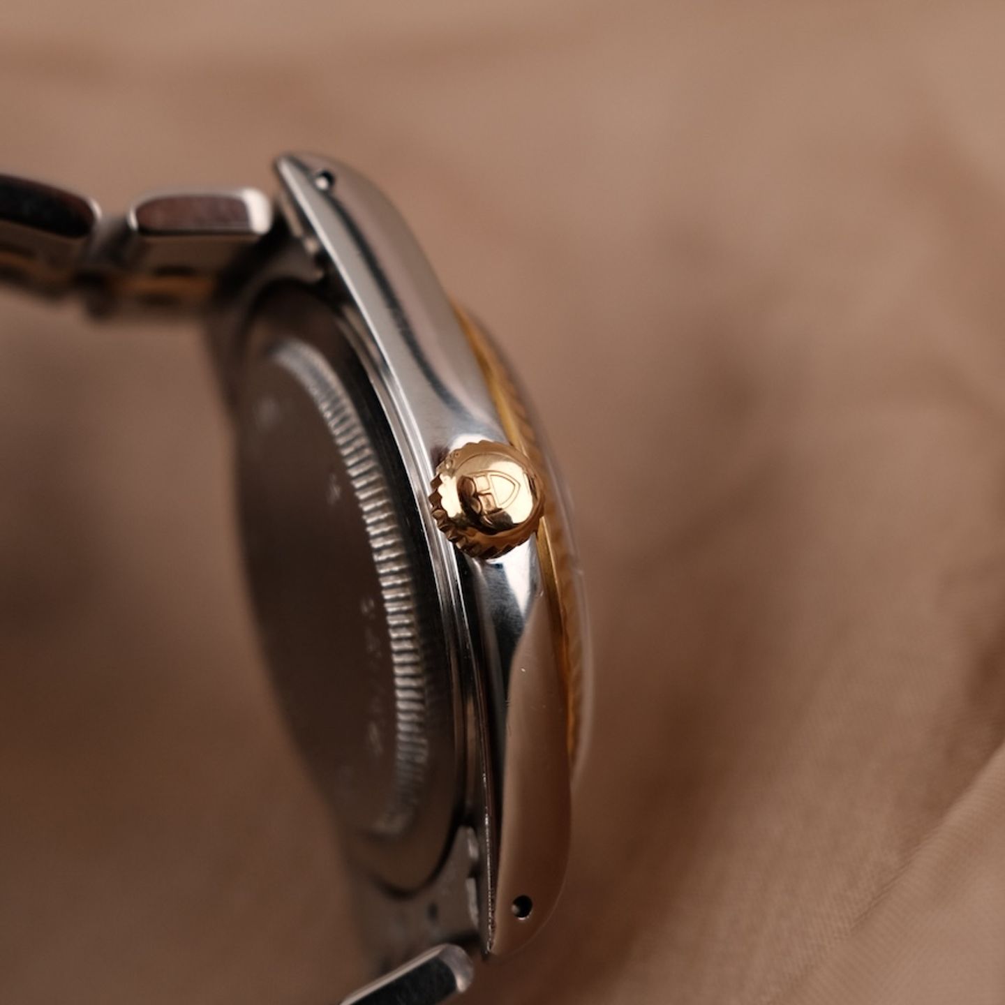 Tudor Prince Date 74033 (2003) - 34 mm Gold/Steel case (6/8)