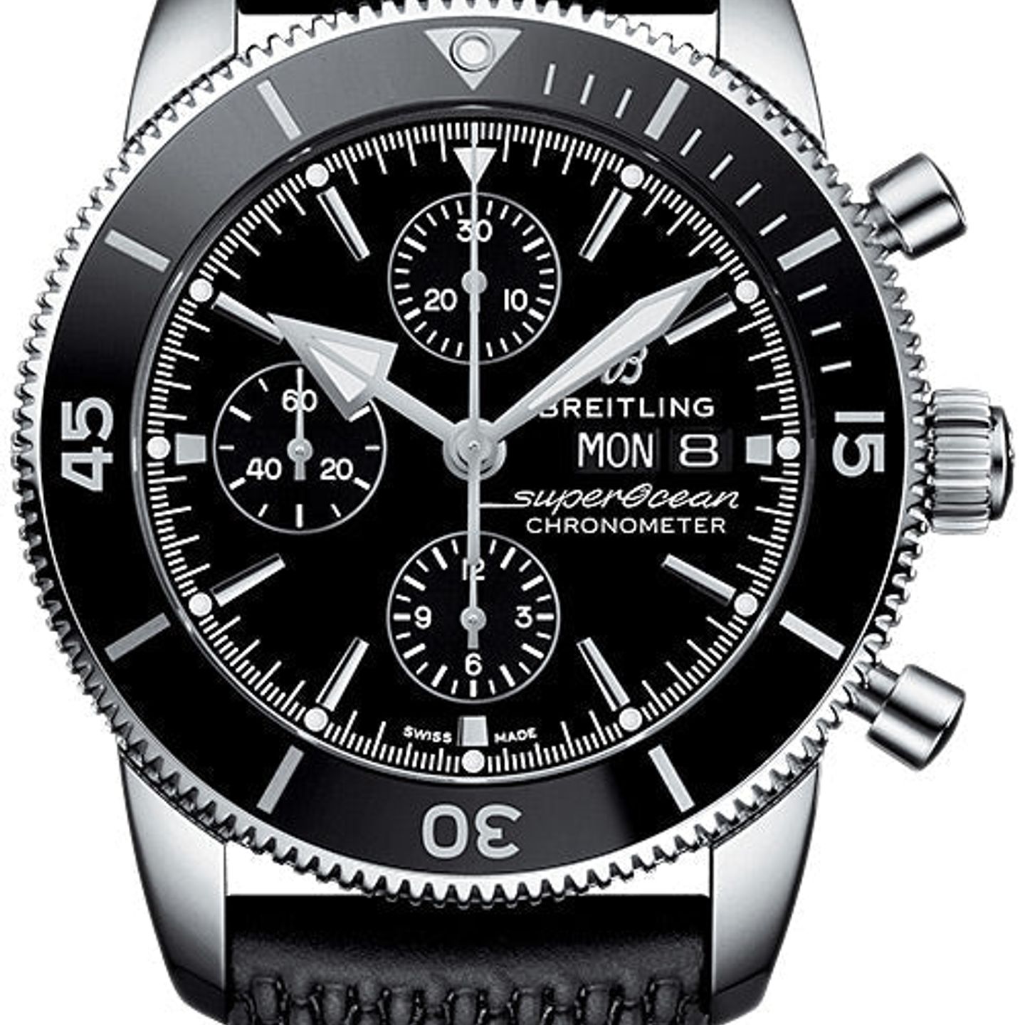 Breitling Superocean Heritage II Chronograph A13313121B1S1 (2025) - Black dial 44 mm Steel case (1/1)