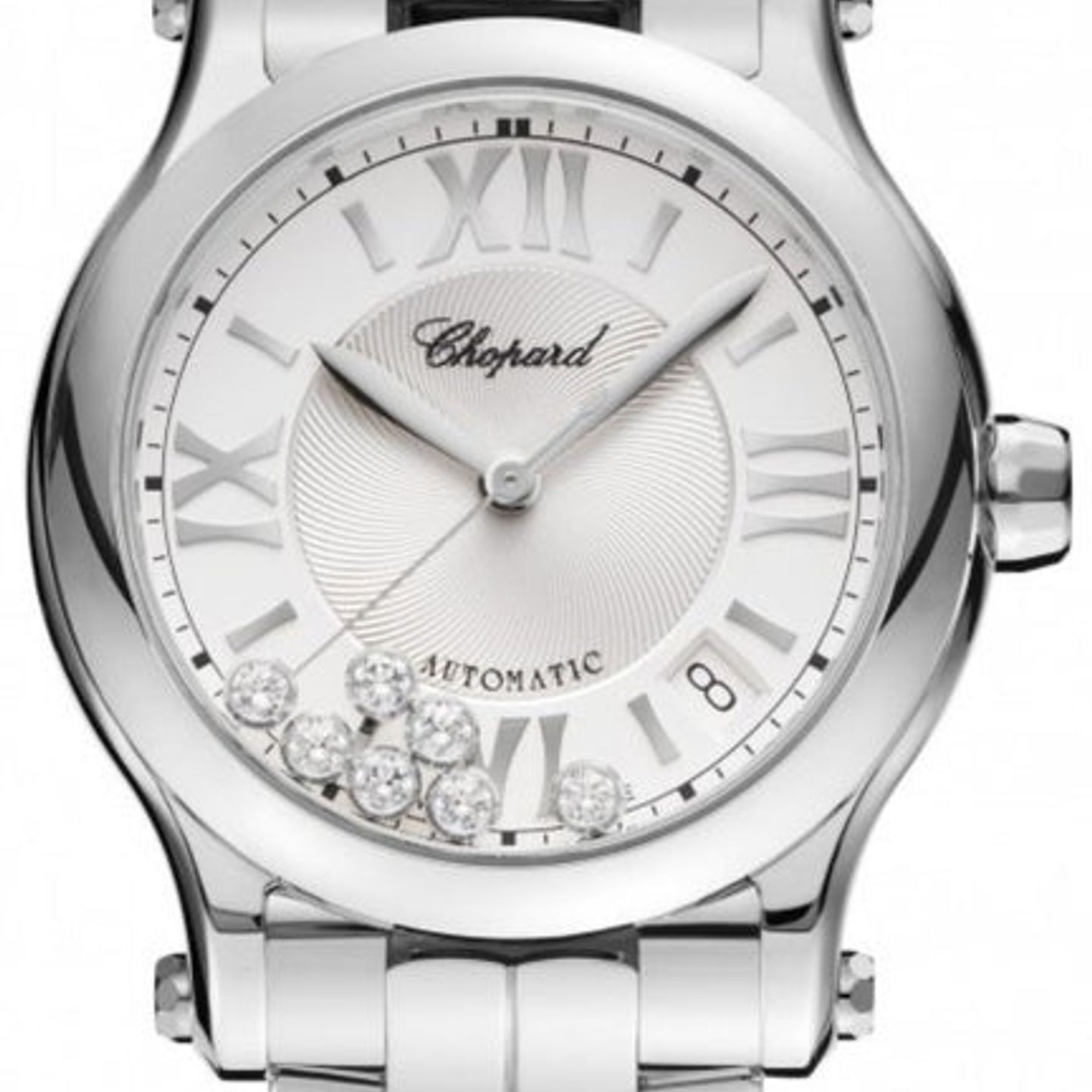 Chopard Happy Sport 278559-3002 (2026) - Silver dial 36 mm Steel case (1/1)