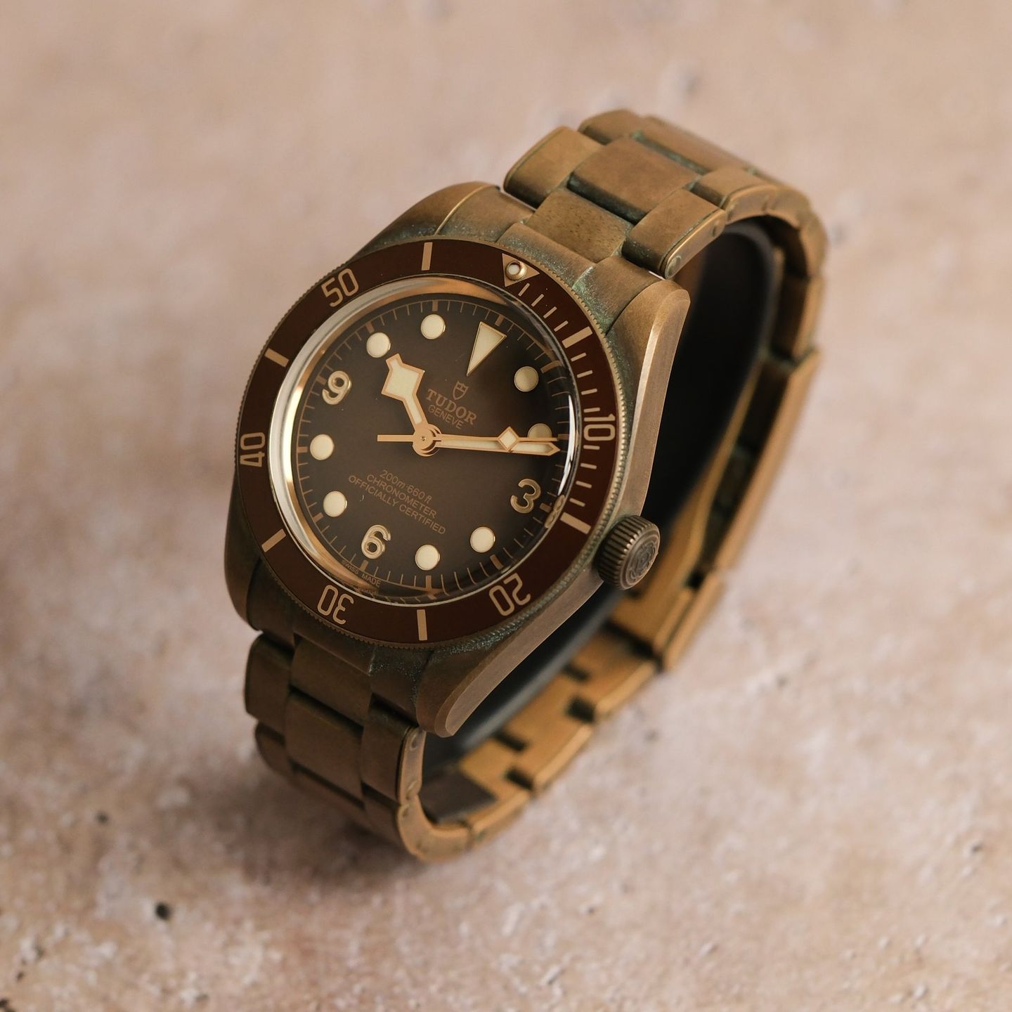 Tudor Black Bay Bronze 79012M (2021) - Brown dial 39 mm Bronze case (6/7)