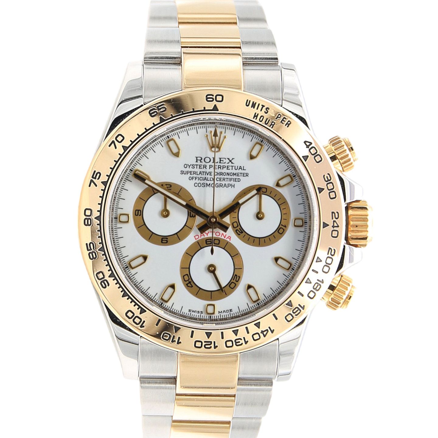 Rolex Daytona 116503 (Unknown (random serial)) - 40 mm Gold/Steel case (1/8)