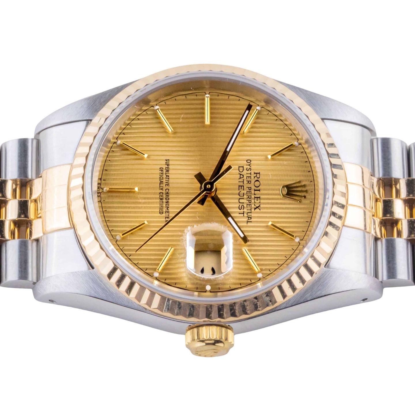 Rolex Datejust 36 16233 (1991) - 36mm Goud/Staal (6/8)