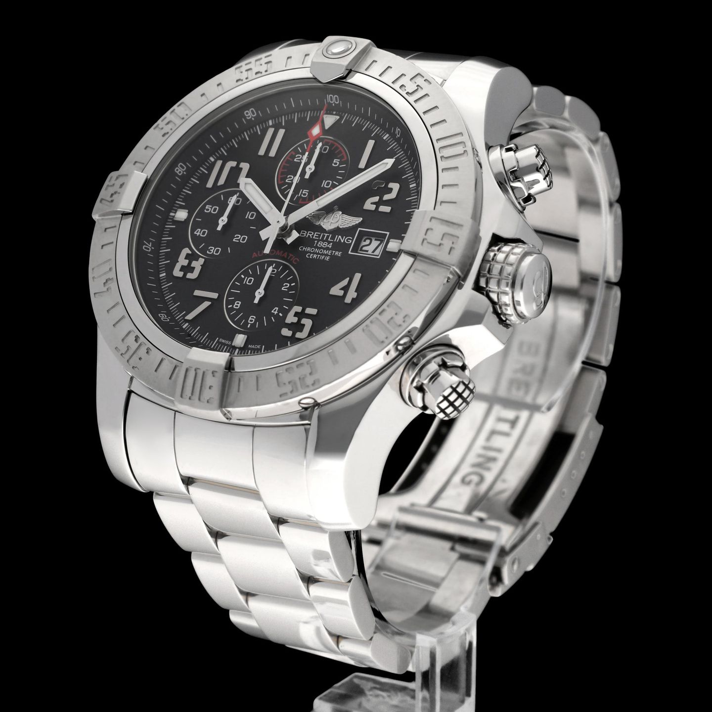 Breitling Super Avenger II A13371 (2019) - 48 mm Steel case (5/8)