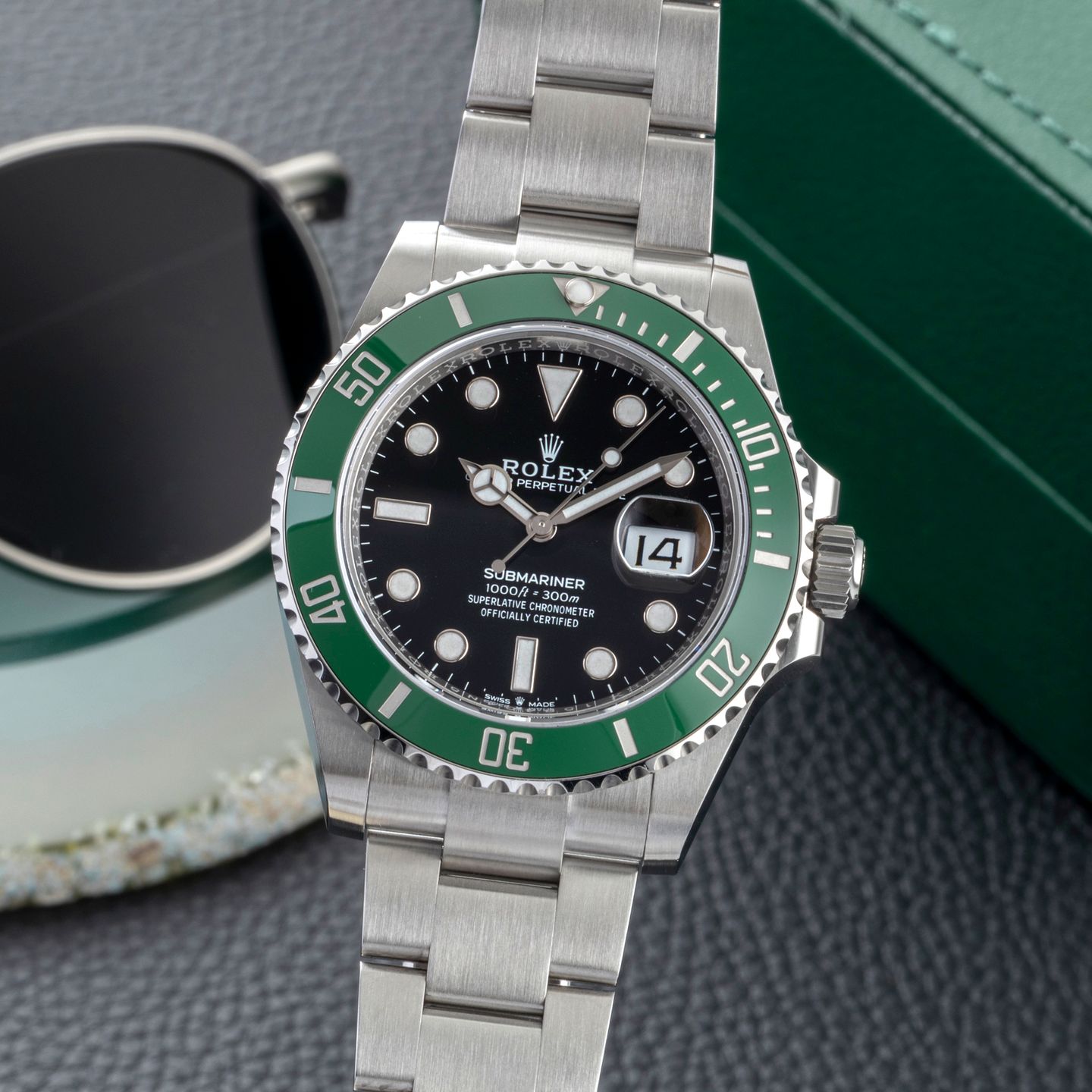 Rolex Submariner Date 126610LV (Unknown (random serial)) - Black dial 41 mm Steel case (3/8)