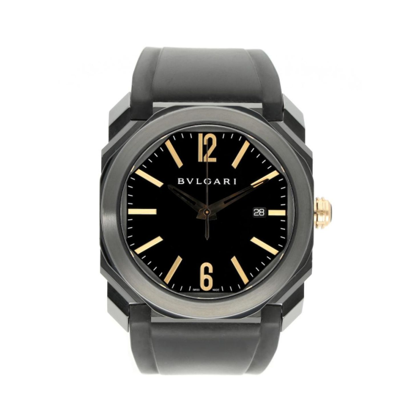 Bulgari Octo BGO41BBSVD (2016) - Zwart wijzerplaat 42mm (1/5)