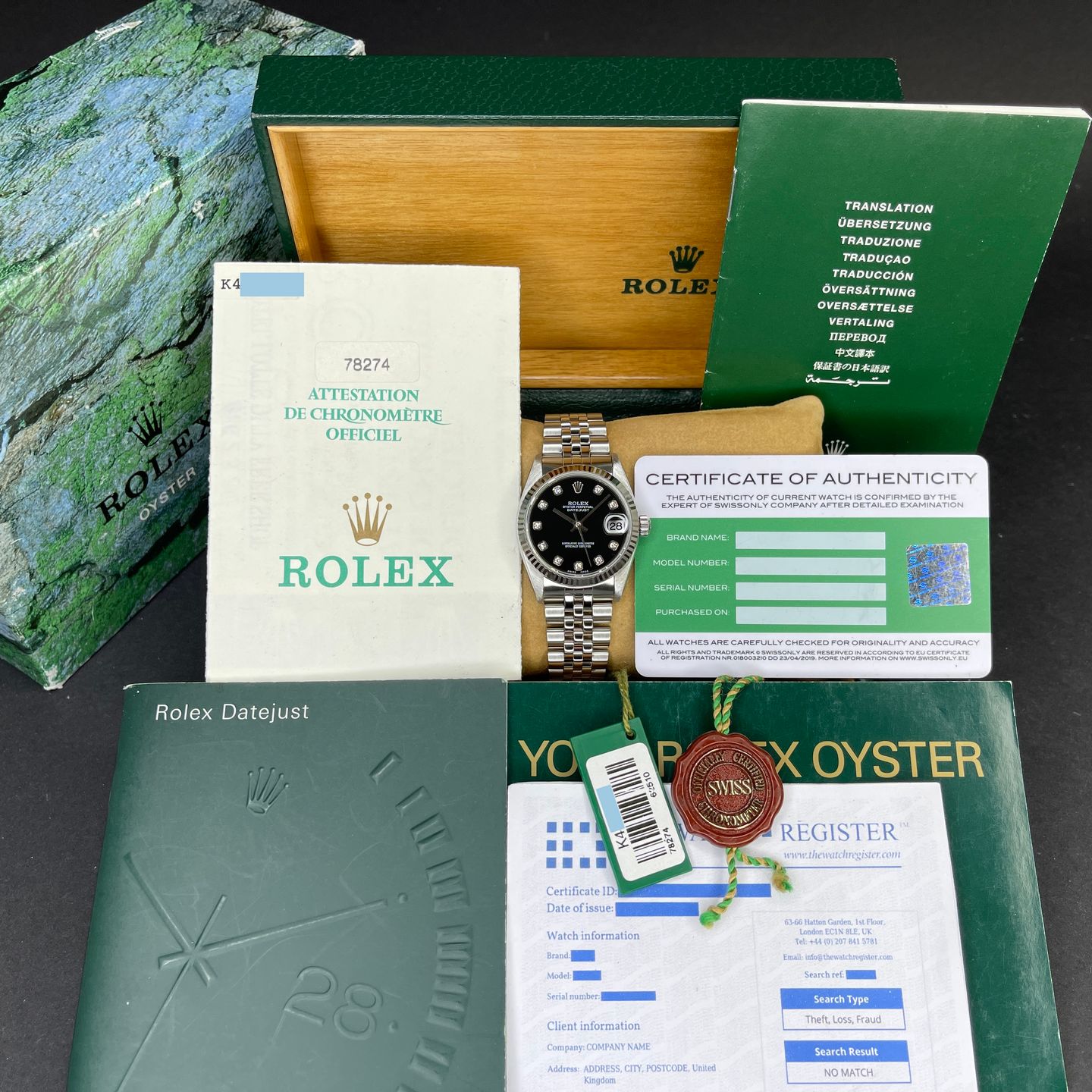 Rolex Datejust 31 78274 (2001) - 31 mm Steel case (3/8)
