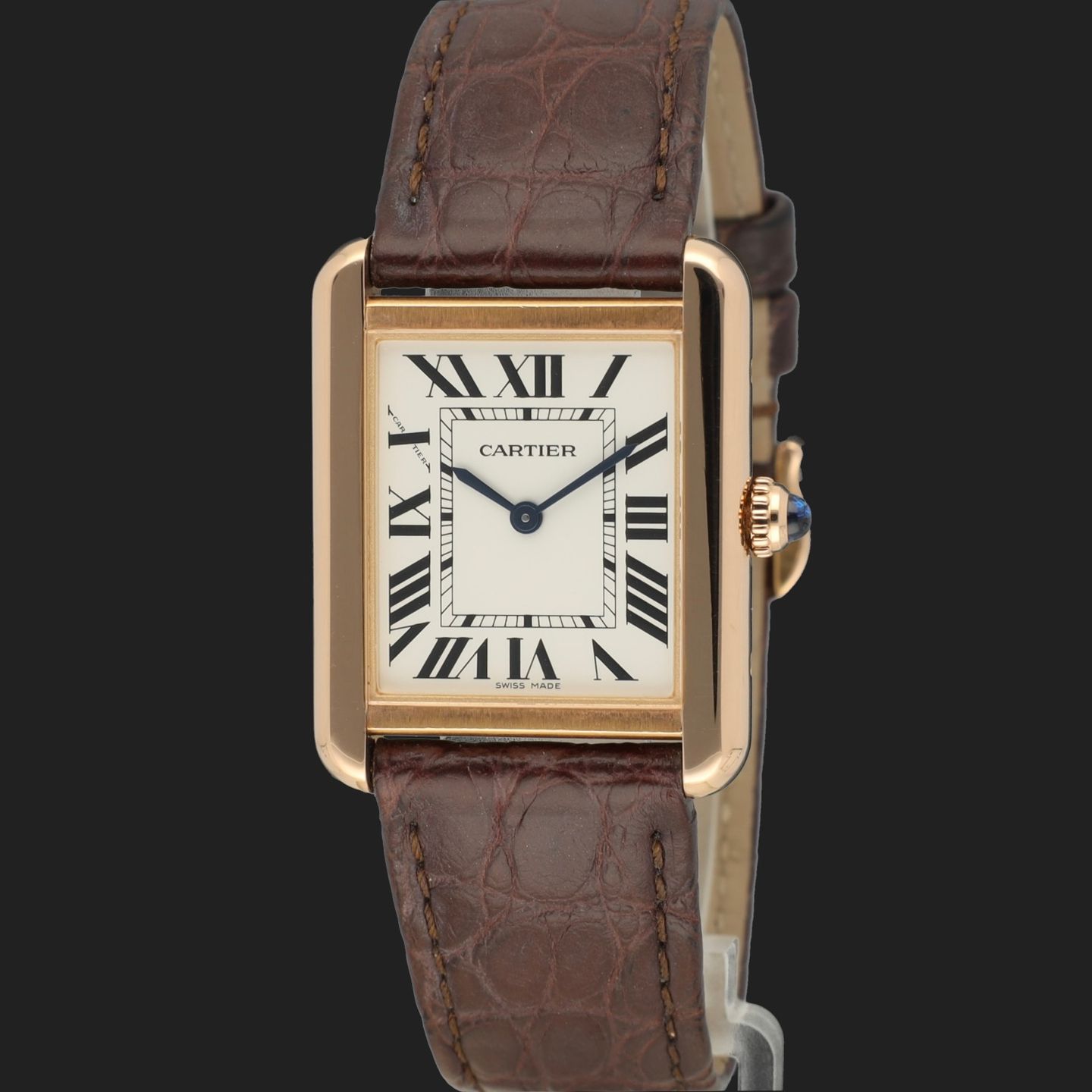 Cartier Tank Solo W5200024 (2021) - 31mm Roségoud (1/8)