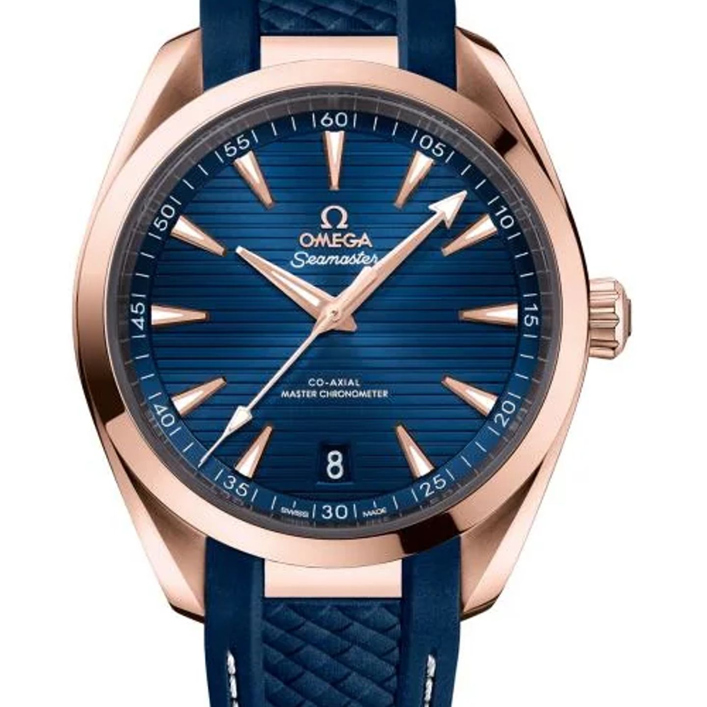 Omega Seamaster Aqua Terra 220.52.41.21.03.001 (2026) - Blauw wijzerplaat 41mm Roségoud (1/1)