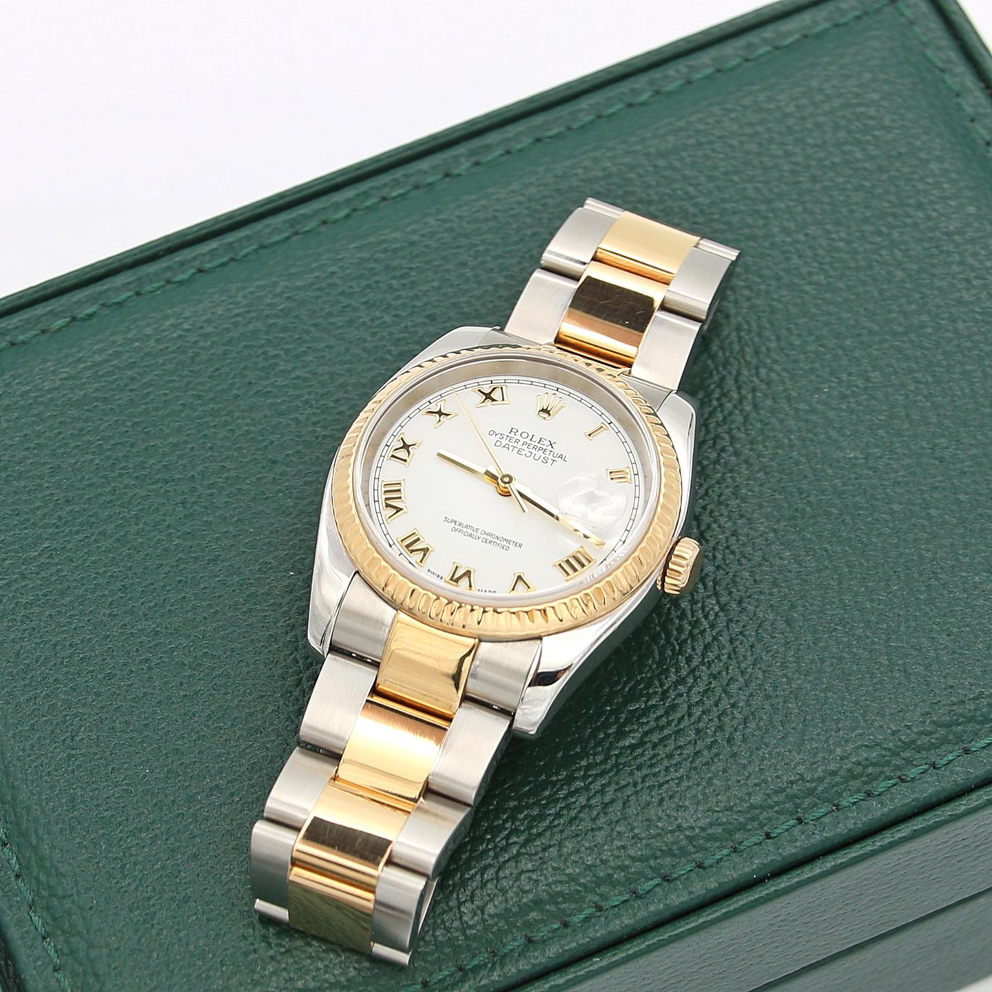 Rolex Datejust 36 116233 (Onbekend (willekeurig serienummer)) - 36mm Goud/Staal (1/8)