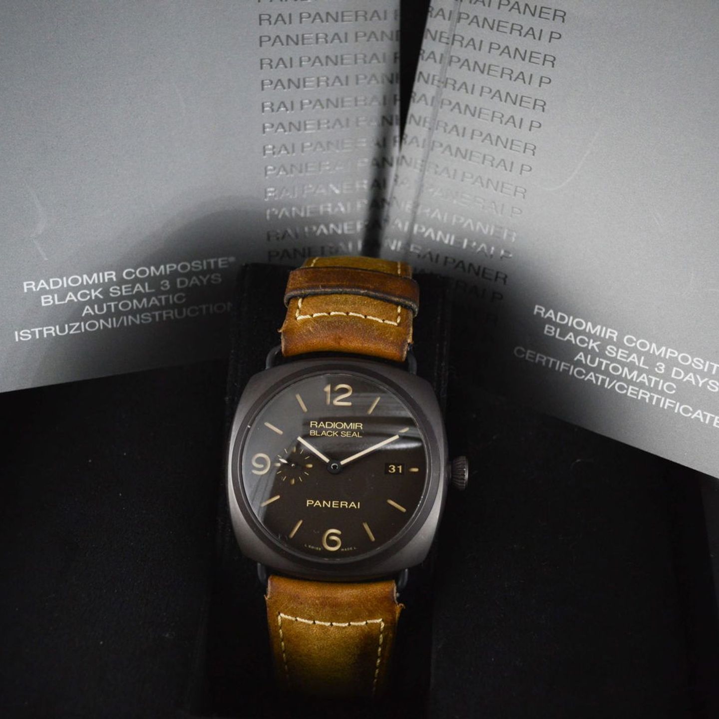 Panerai Radiomir Black Seal 3 Days Automatic PAM00505 - (7/7)
