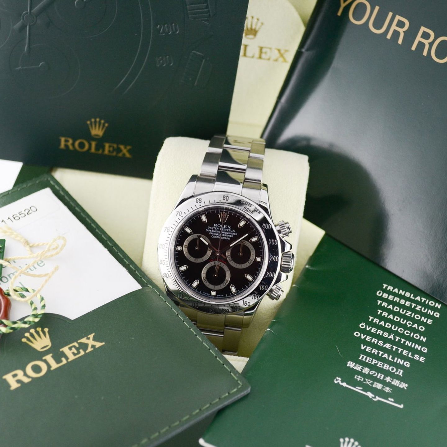 Rolex Daytona 116520 (2005) - 40mm Staal (7/7)