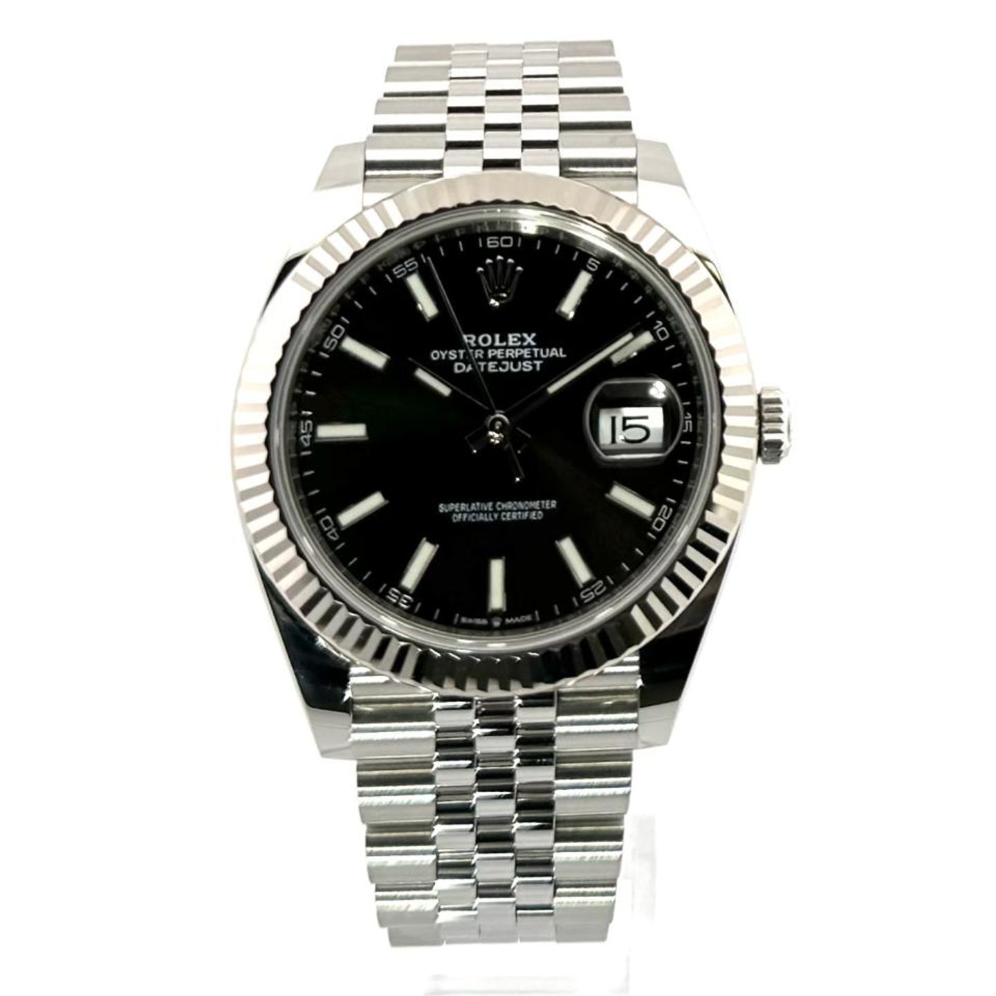 Rolex Datejust 41 126334 (2020) - Black dial 41 mm Steel case (2/8)