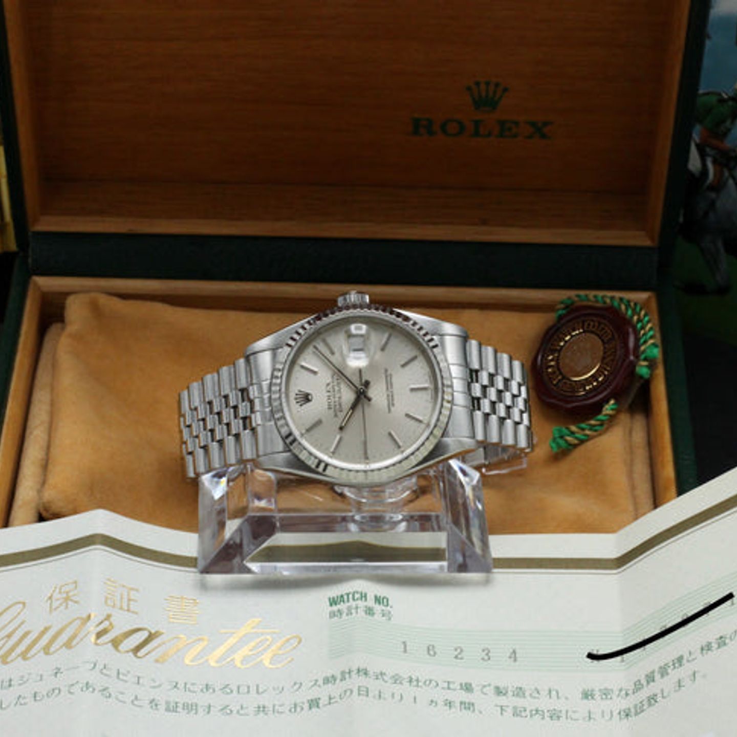 Rolex Datejust 36 16234 (1992) - Zilver wijzerplaat 36mm Staal (3/7)