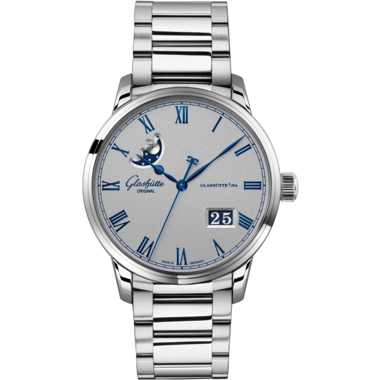 Glashütte Original Senator Excellence 1-36-24-02-02-71 (2026) - Grijs wijzerplaat 40mm Staal (1/1)