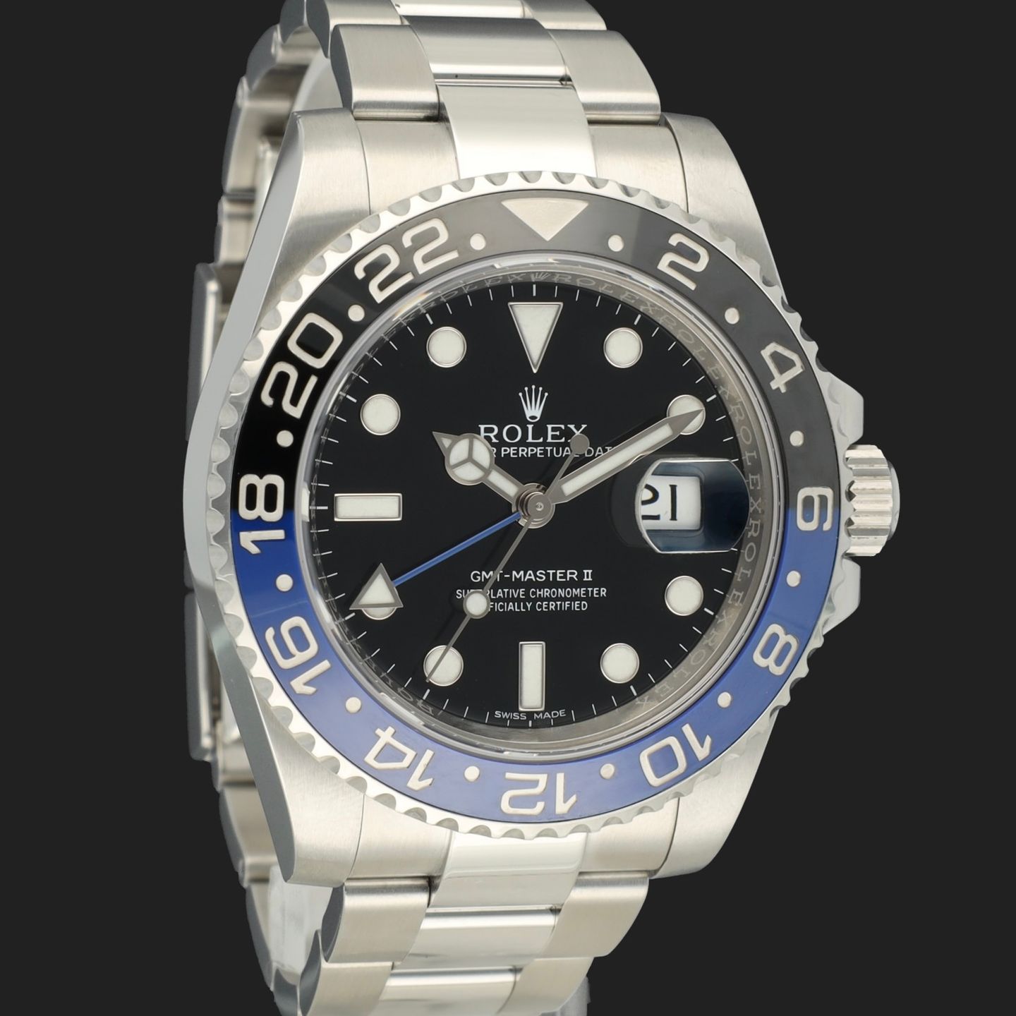 Rolex GMT-Master II 116710BLNR (2016) - Black dial 40 mm Steel case (4/7)