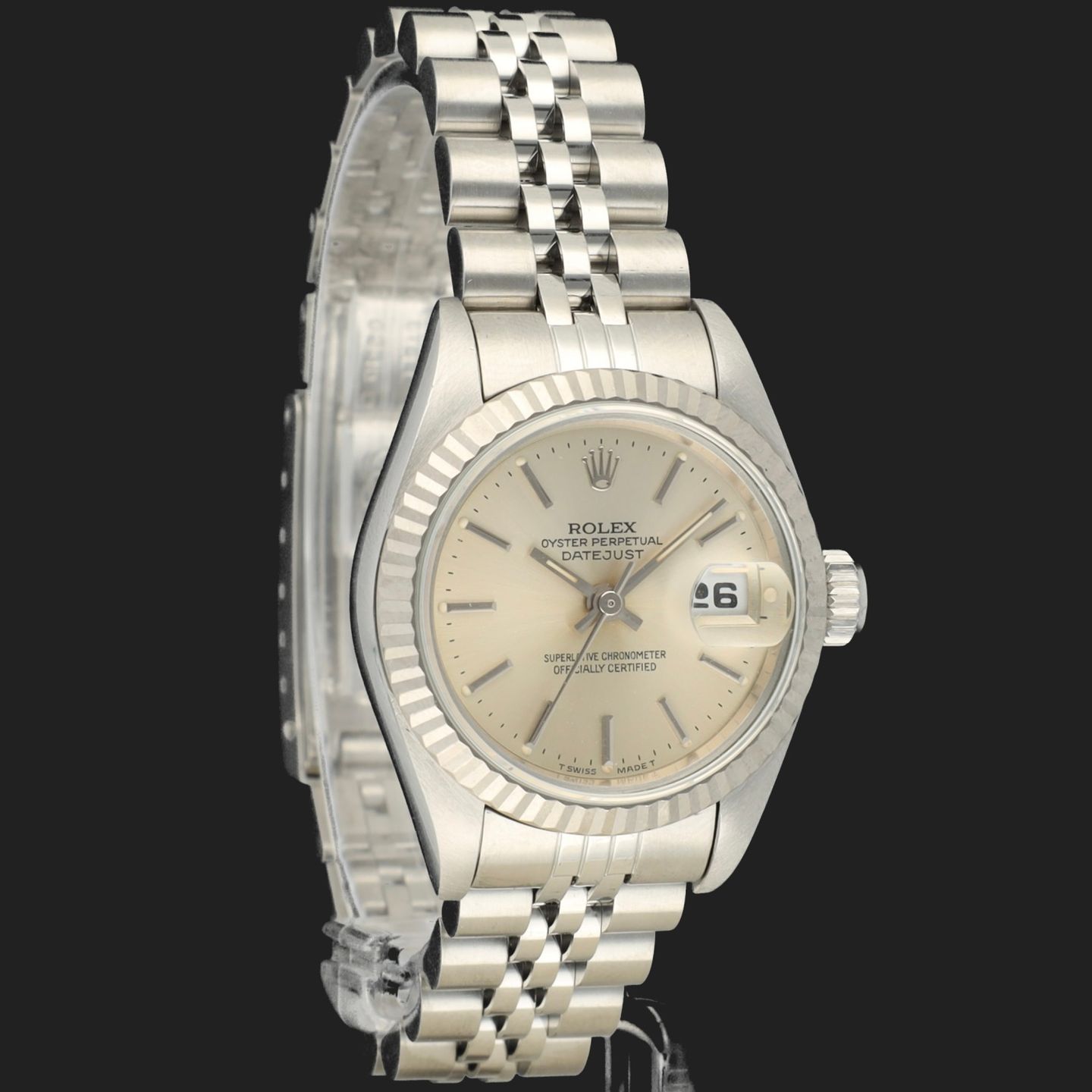 Rolex Lady-Datejust 69174 (Unknown (random serial)) - 26 mm Steel case (4/8)
