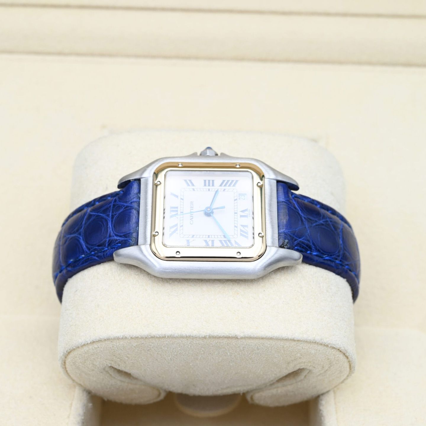 Cartier Panthère 839490 (Unknown (random serial)) - White dial 27 mm Steel case (3/8)