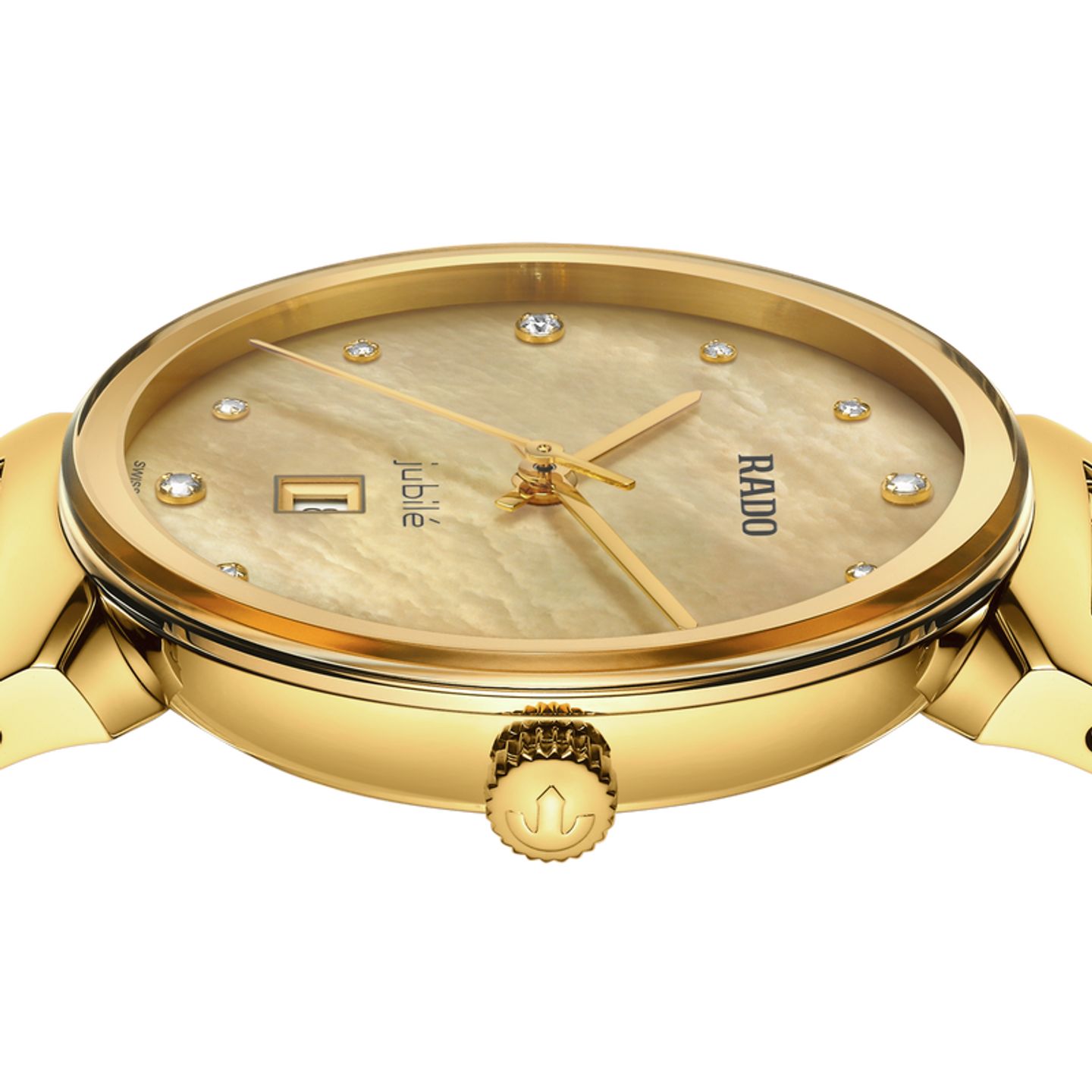 Rado Florence R48915903 (2026) - Gold dial 30 mm Steel case (5/8)
