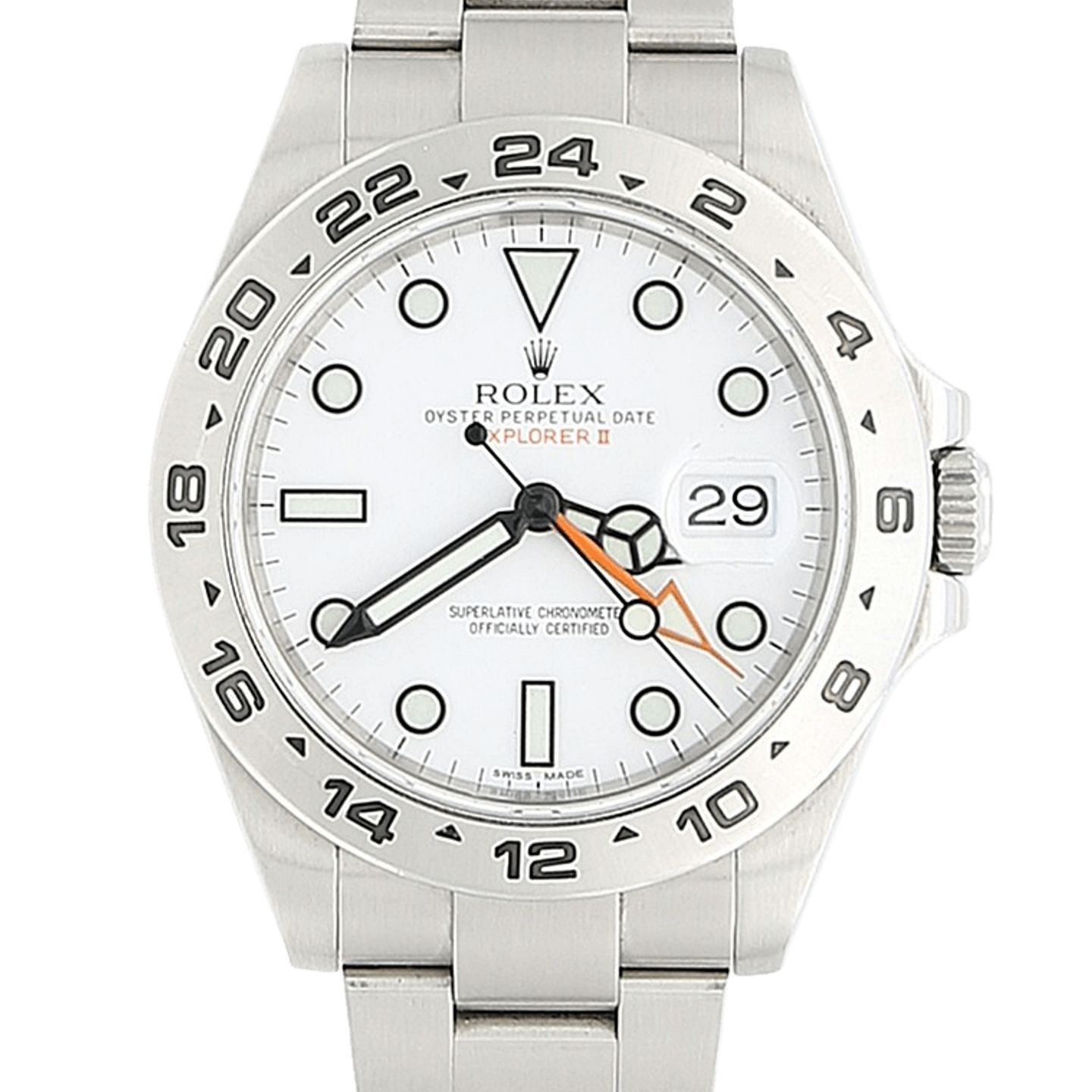 Rolex Explorer II 216570 (2015) - 42 mm Steel case (1/5)