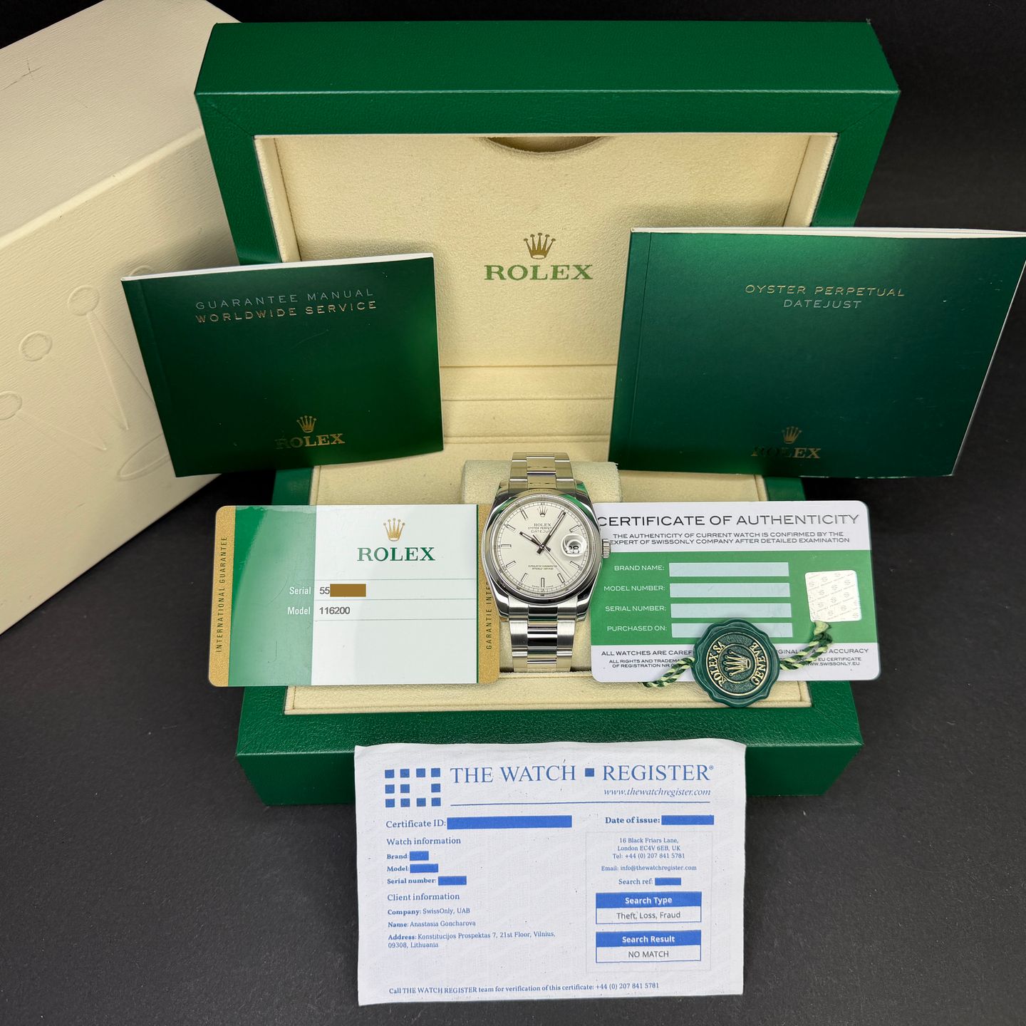 Rolex Datejust 36 116200 - (3/8)