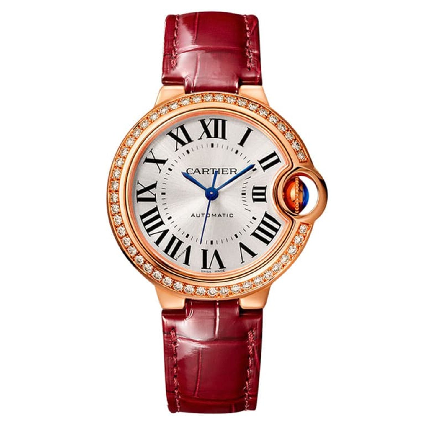 Cartier Ballon Bleu 33mm WJBB0033 (2025) - Silver dial 33 mm Rose Gold case (1/1)