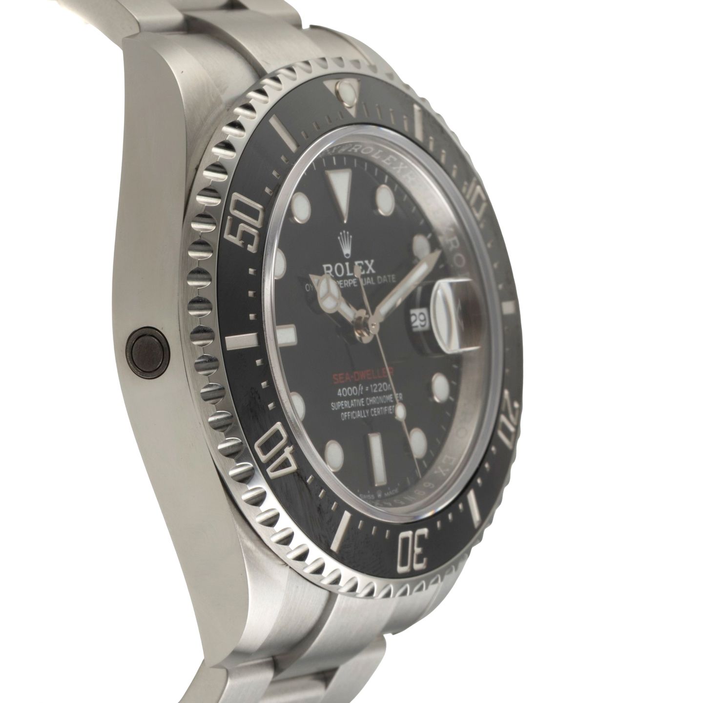 Rolex Sea-Dweller 126600 (Unknown (random serial)) - Black dial 43 mm Steel case (7/8)