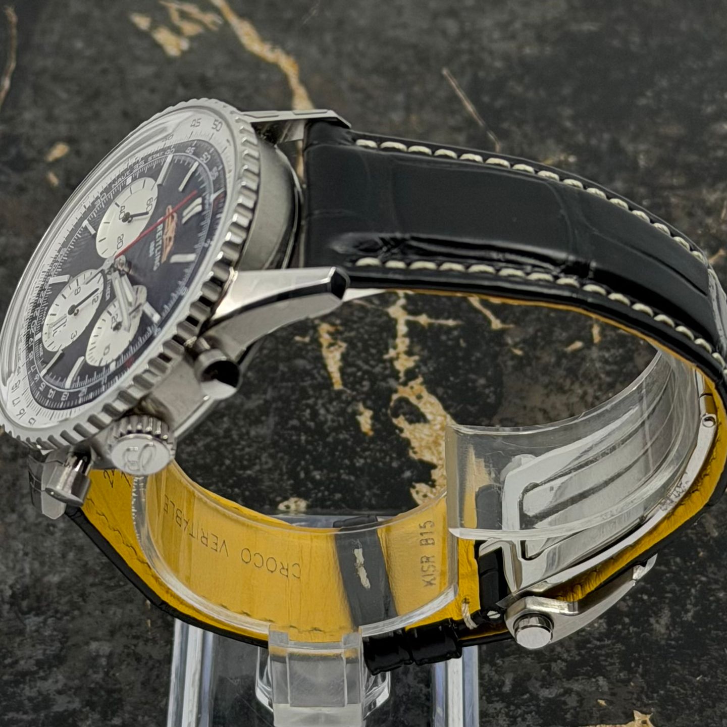 Breitling Navitimer 1 B01 Chronograph AB0139211B1P1 (2026) - Black dial 41 mm Steel case (5/8)