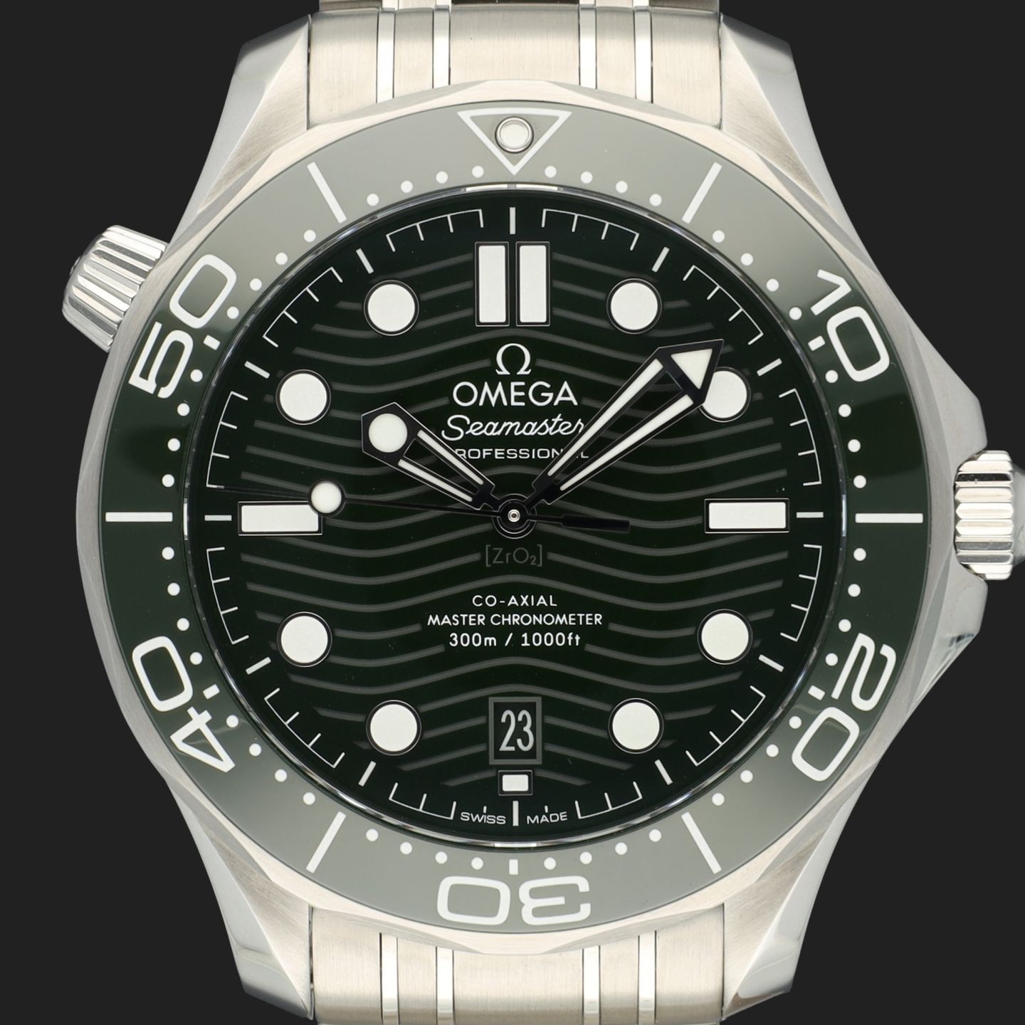 Omega Seamaster Diver 300 M 210.30.42.20.10.001 (2026) - Green dial 42 mm Steel case (2/8)