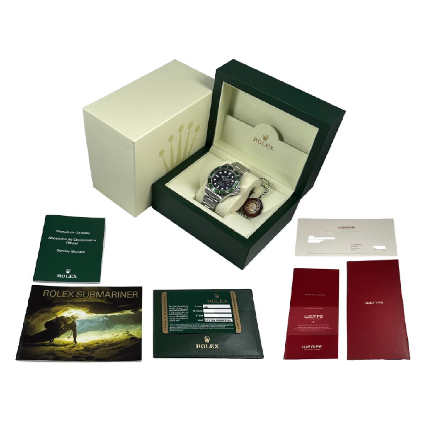 Rolex Submariner Date 16610LV (2010) - Zwart wijzerplaat 40mm Staal (5/5)