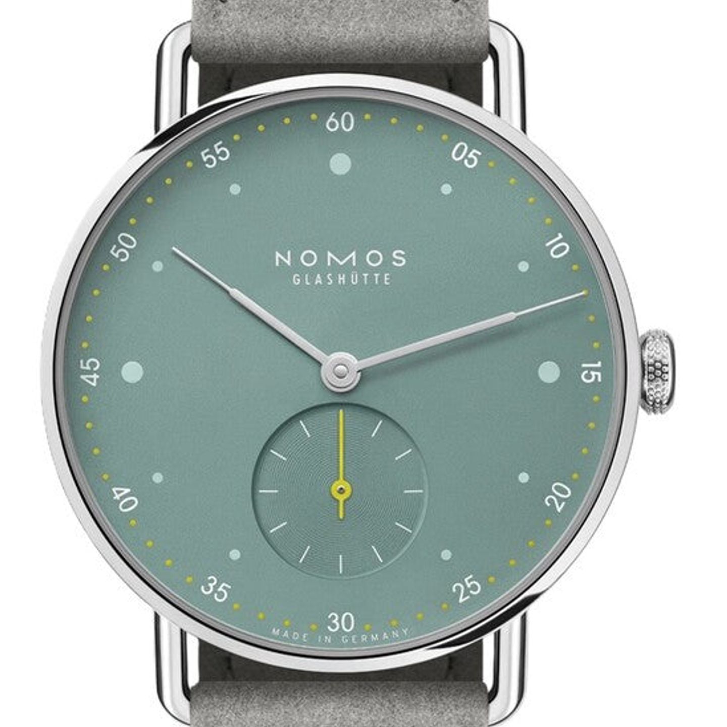 NOMOS Metro 1124.SB (2026) - Groen wijzerplaat 33mm Staal (1/1)