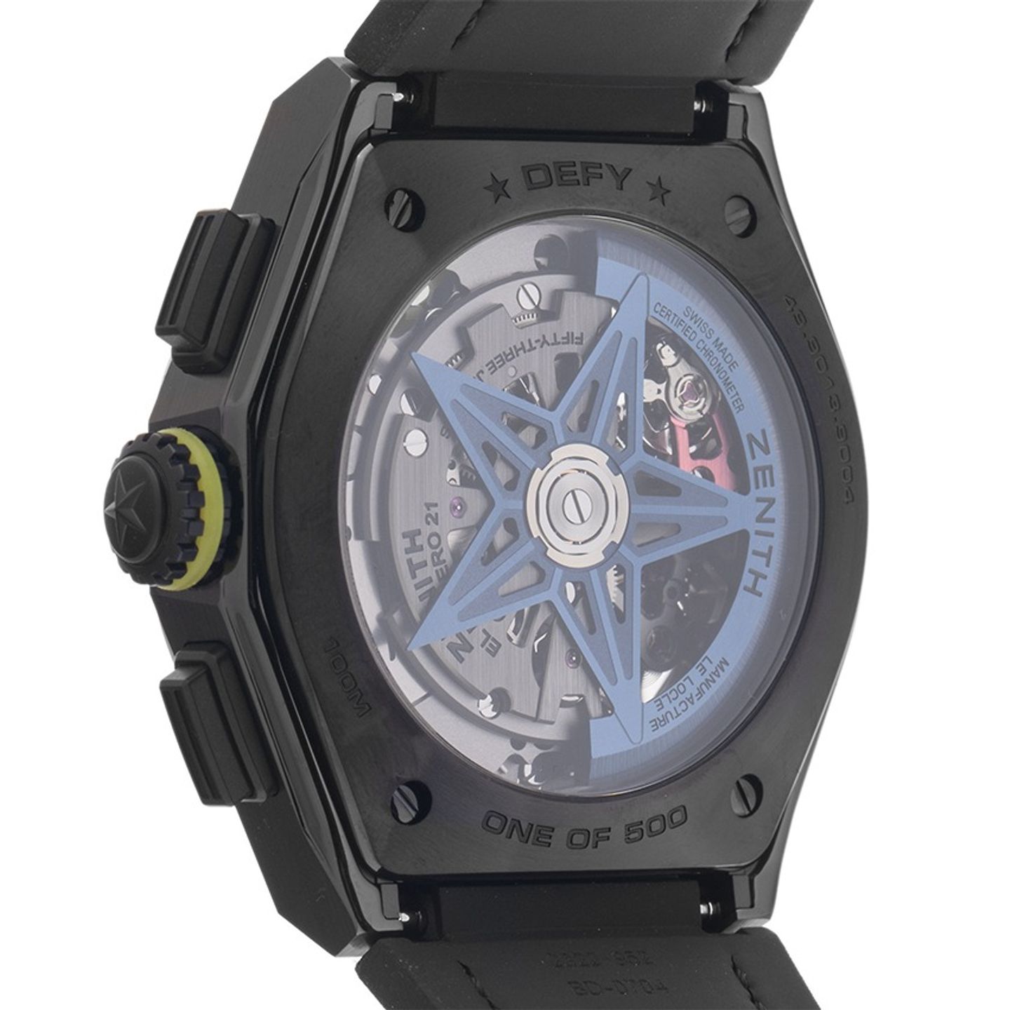 Zenith Defy 49.9013.9004/21.R952 (2024) - Transparant wijzerplaat 44mm Keramiek (6/7)