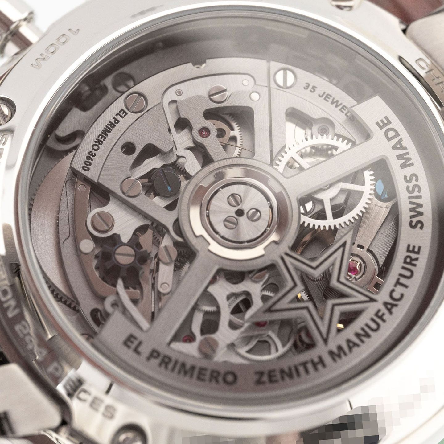 Zenith Chronomaster Sport 03.3107.3600/56.M3100 (Onbekend (willekeurig serienummer)) - Groen wijzerplaat (3/5)