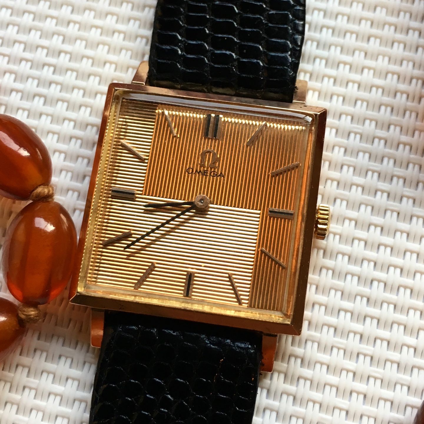 Omega Vintage 620 (1962) - Goud wijzerplaat 26mm Roségoud (2/8)