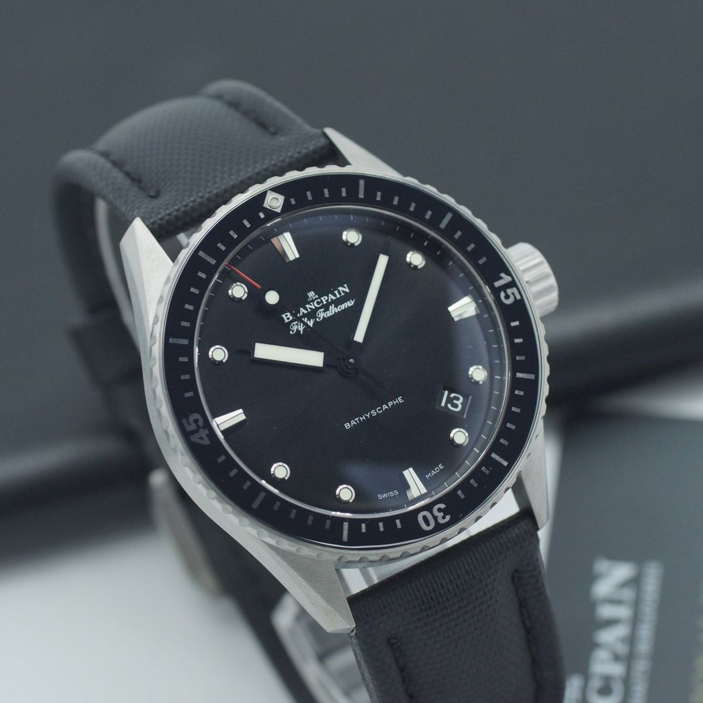 Blancpain Fifty Fathoms Bathyscaphe 5000-1230-B52A - (1/8)