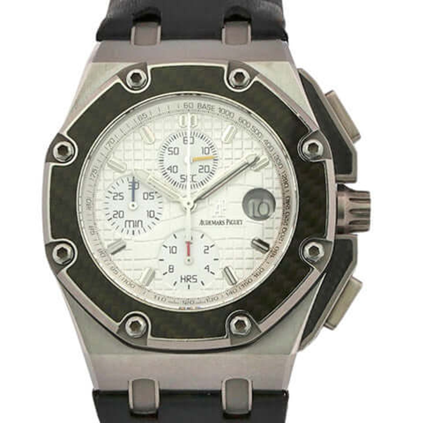 Audemars Piguet Royal Oak Offshore 26030IO.OO.D001IN.01 (2005) - Silver dial 42 mm Titanium case (1/8)