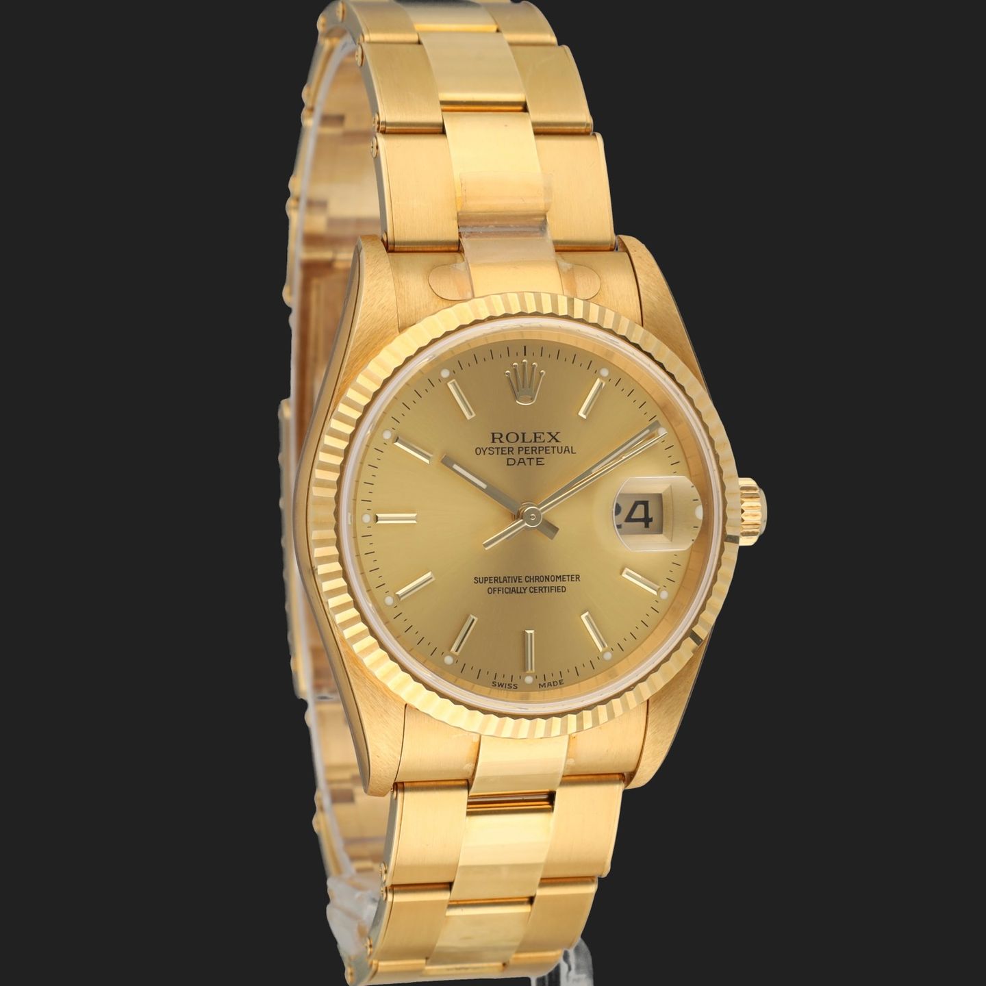 Rolex Oyster Perpetual Date 15238 - (4/8)