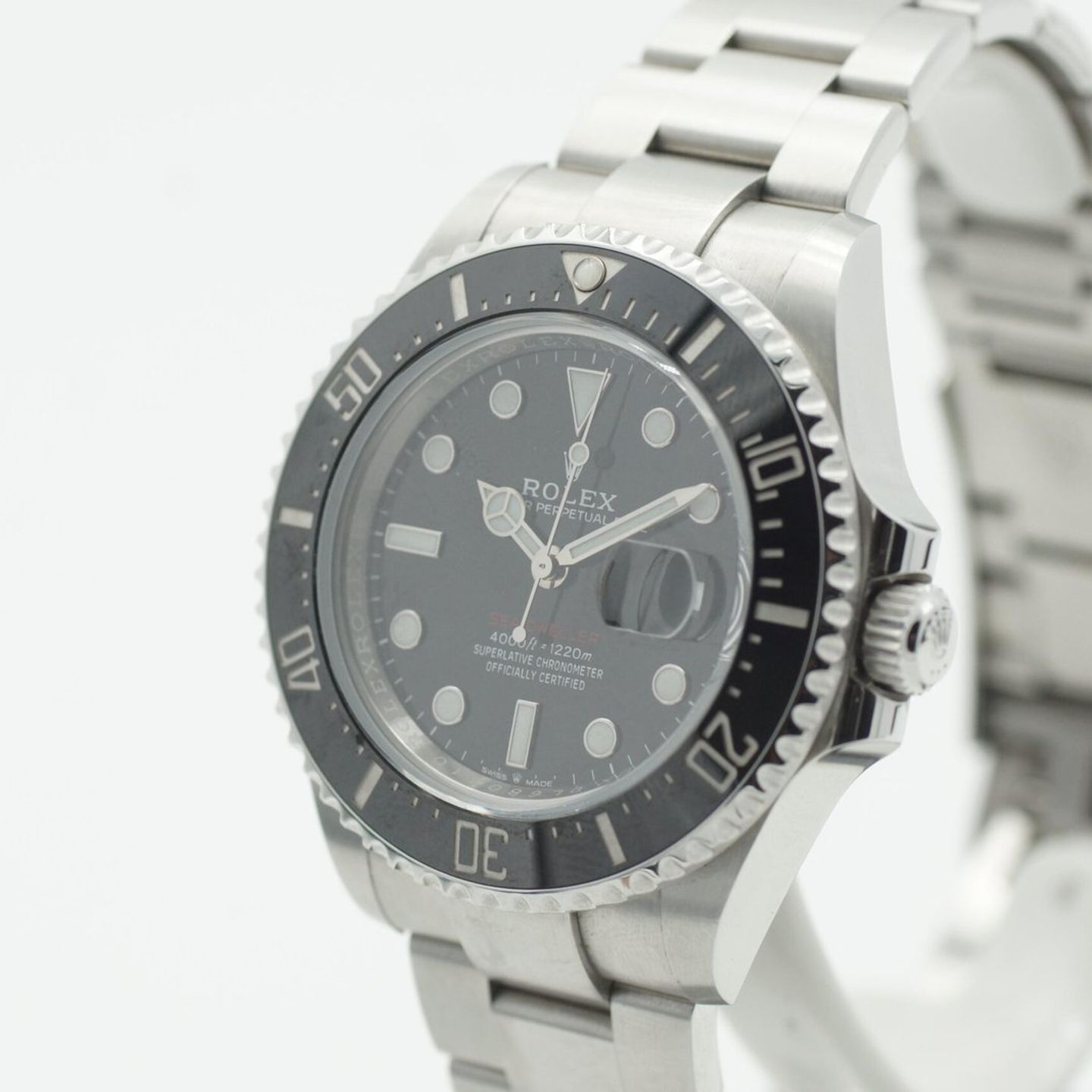 Rolex Sea-Dweller 126600 (2018) - Zwart wijzerplaat 43mm Staal (4/8)
