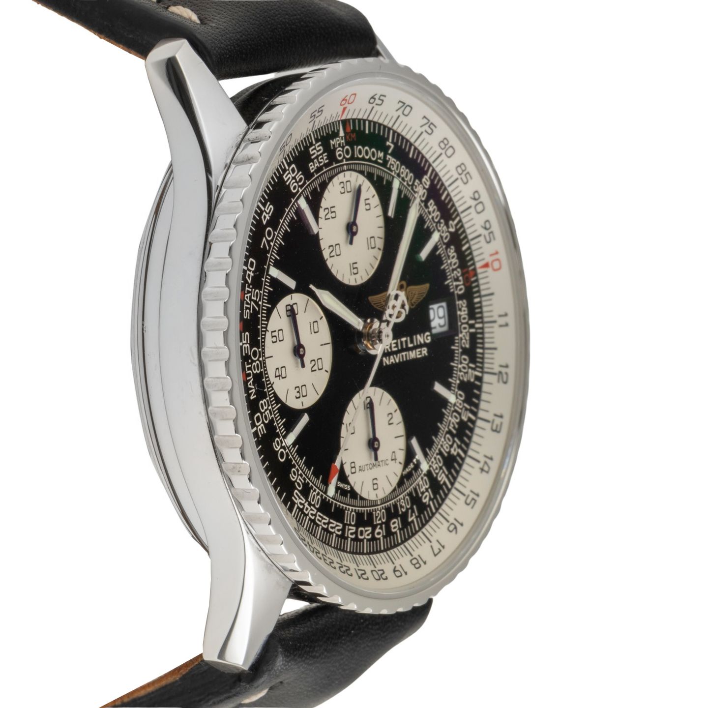 Breitling Old Navitimer A13322 (Onbekend (willekeurig serienummer)) - 41mm Staal (7/8)
