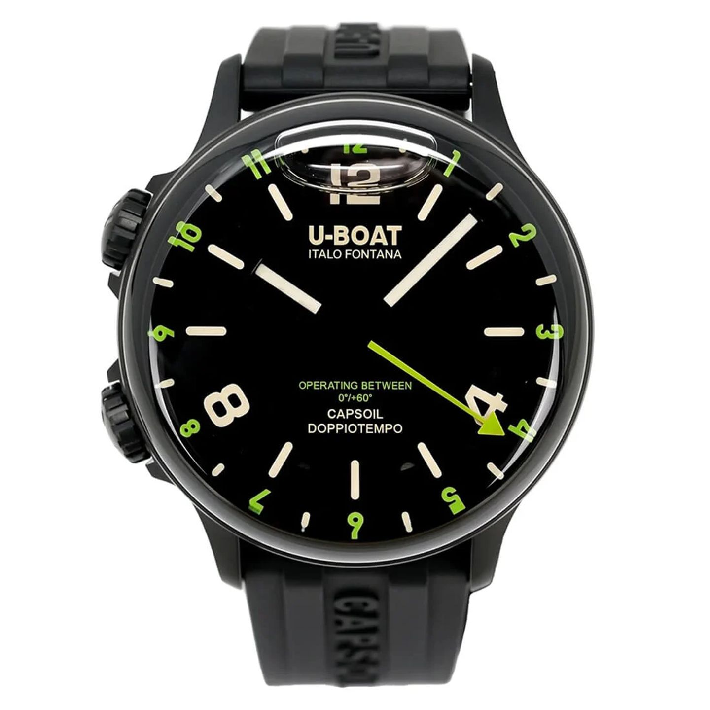 U-Boat Capsoil 8840 (2024) - Zwart wijzerplaat 46mm Staal (3/3)