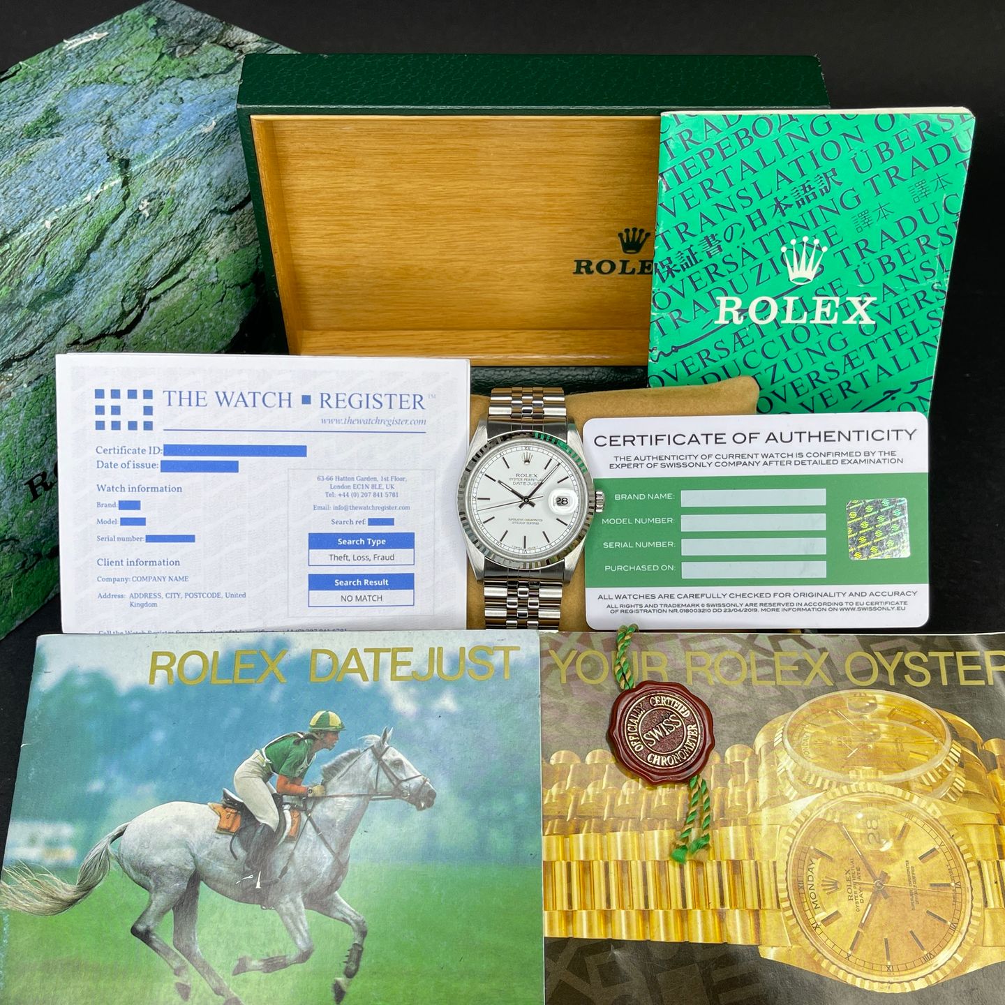 Rolex Datejust 36 16234 (1996) - Zilver wijzerplaat 36mm Staal (2/8)