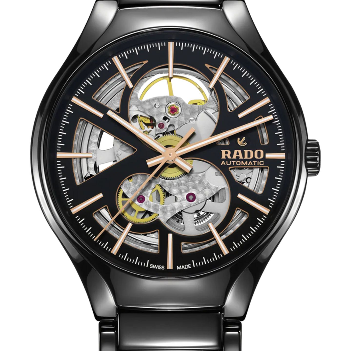 Rado True R27100162 (2026) - Transparant wijzerplaat 40mm Keramiek (1/7)
