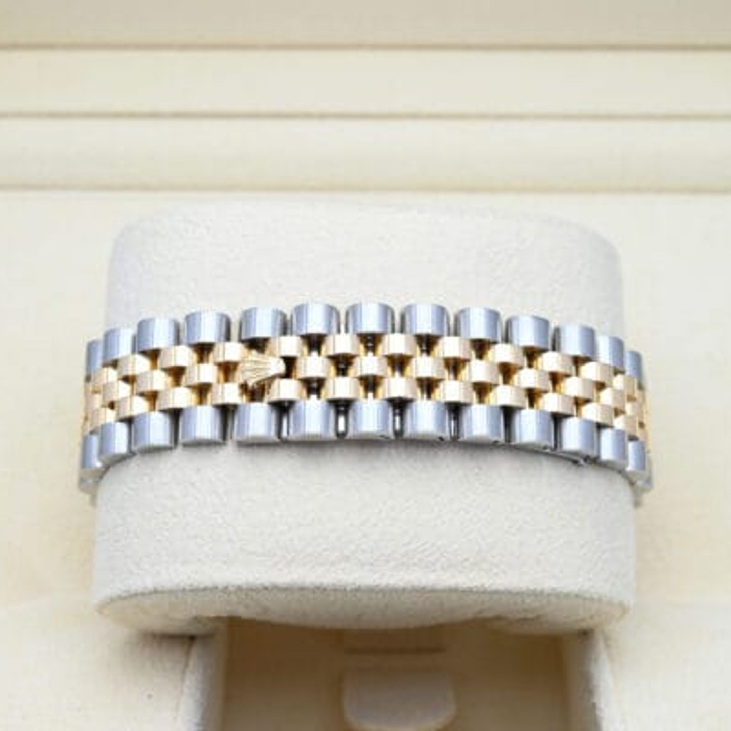 Rolex Datejust 36 116233 (2004) - Champagne wijzerplaat 36mm Goud/Staal (6/7)