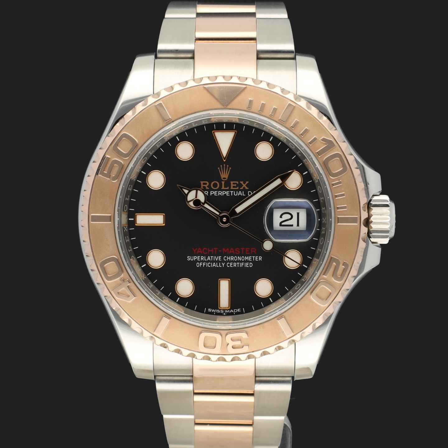 Rolex Yacht-Master 40 116621 (2017) - 40 mm Gold/Steel case (2/8)