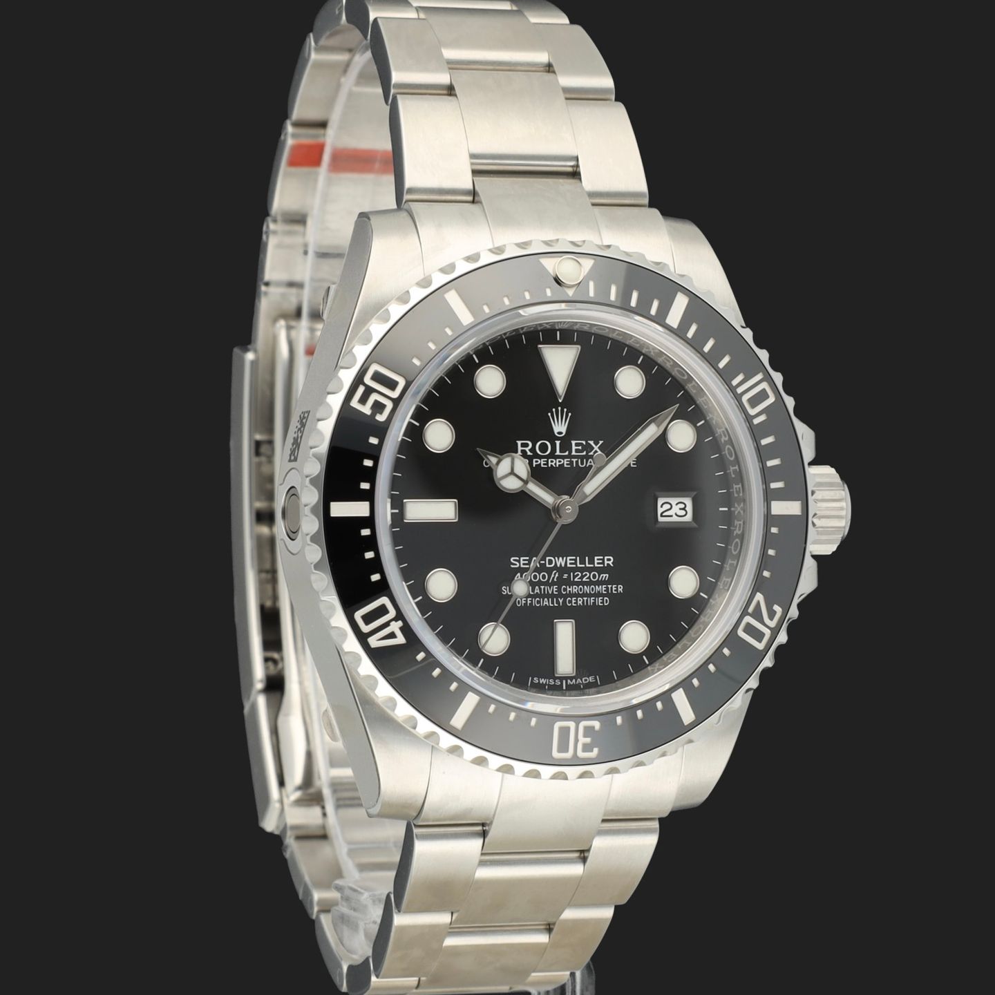 Rolex Sea-Dweller 4000 116600 (2017) - Zwart wijzerplaat 40mm Staal (4/8)