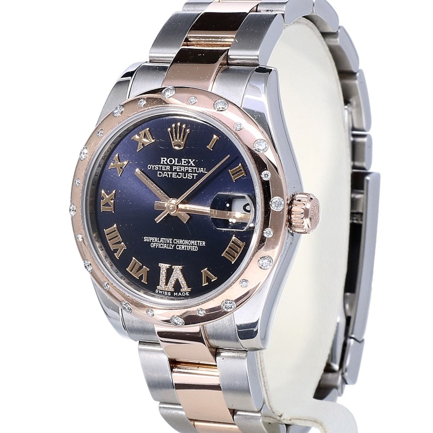 Rolex Datejust 31 178341 (2015) - Purple dial 31 mm Steel case (2/7)