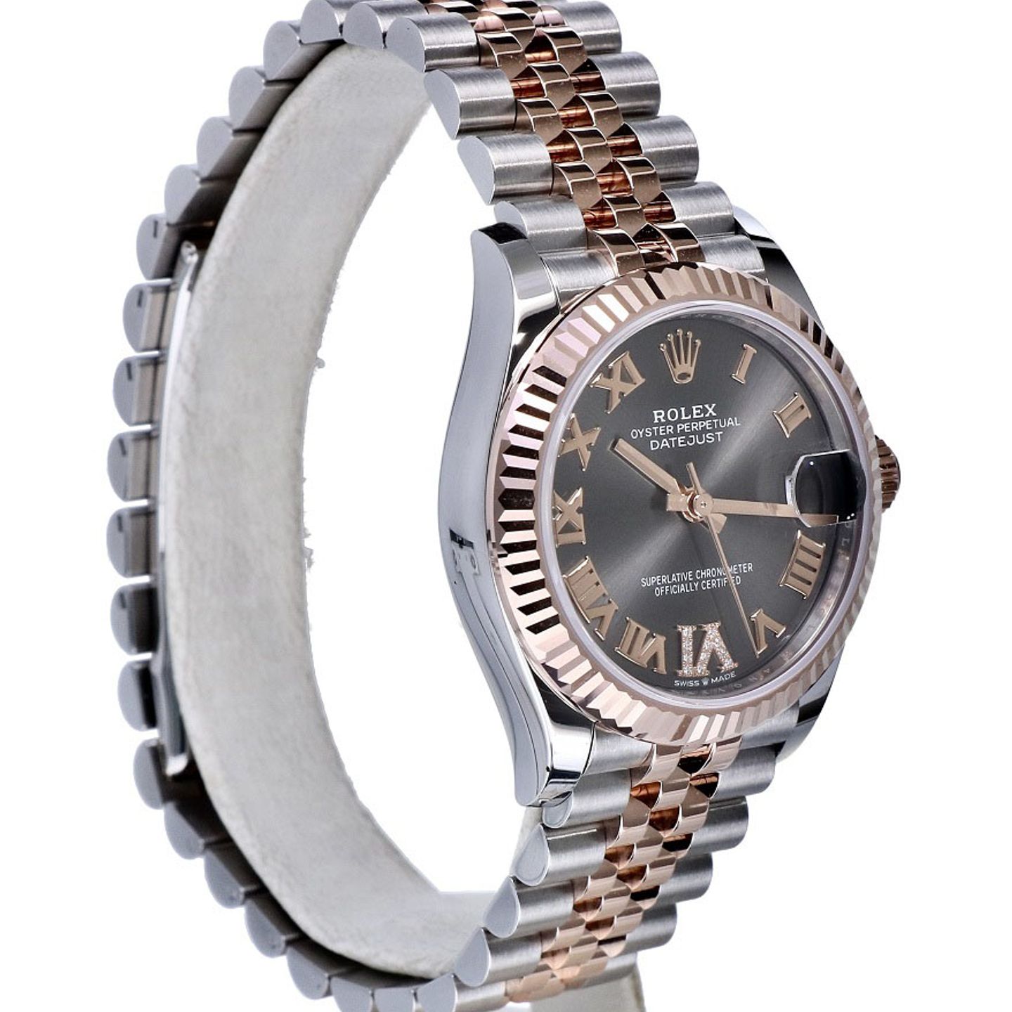 Rolex Datejust 31 278271 (2023) - Grey dial 31 mm Steel case (6/8)