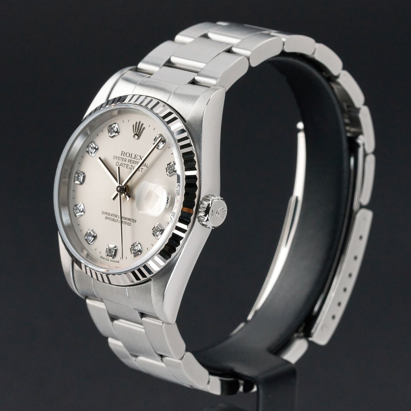 Rolex Datejust 36 16234 (1996) - 36 mm Steel case (4/8)